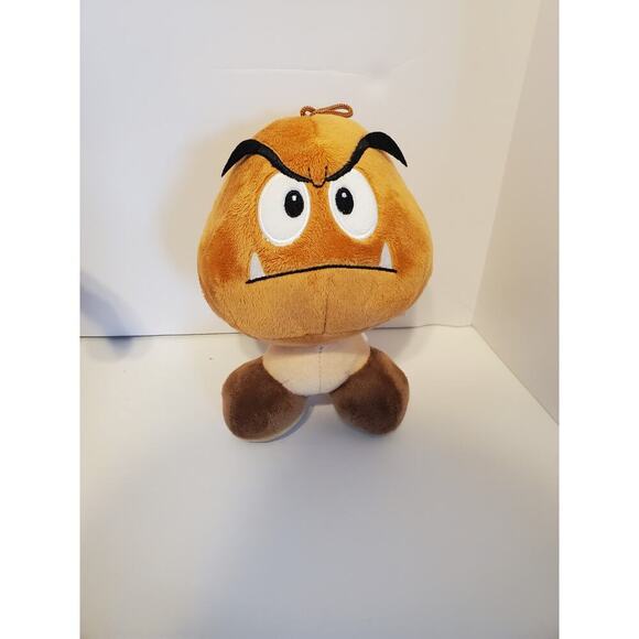 Nintendo Super Mario Set Mario Racoon 12" 2020 and Goomba 8" 2022 Plush TM - Picture 3 of 10